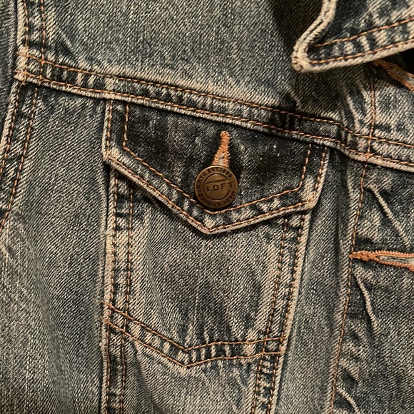LOFT Denim Jacket Size XS - excellent condition - Picture 5 of 5